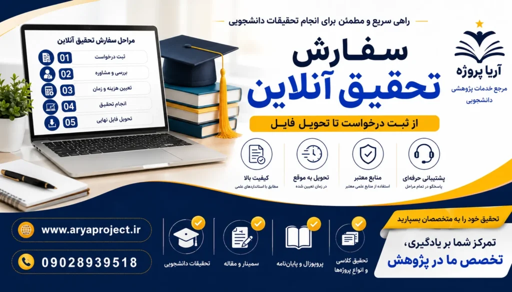 سفارش تحقیق آنلاین