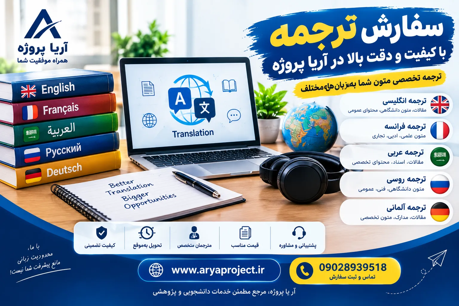 سفارش ترجمه