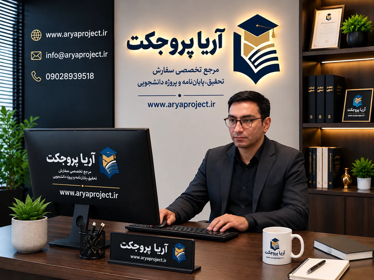 عکس مرتضی پورسلیمی، مدیر و متخصص سئو آریا پروجکت
